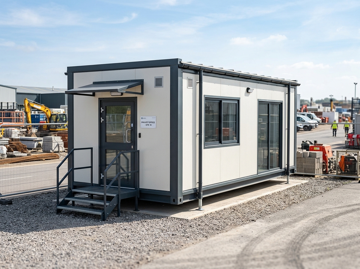 Example design of Portable Site Office Cabin